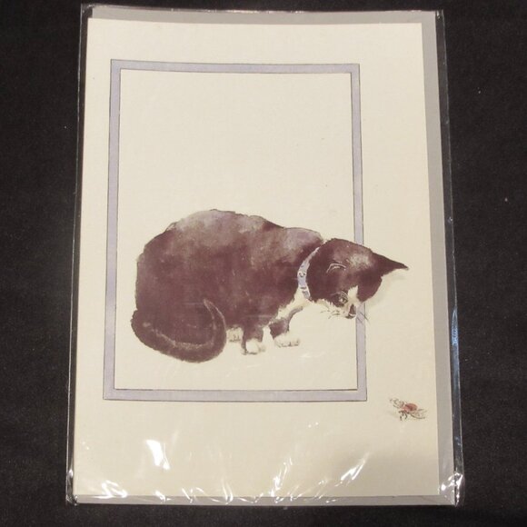 Cats Blank Cards with Envelope (8 cards) - Picture 2 of 8